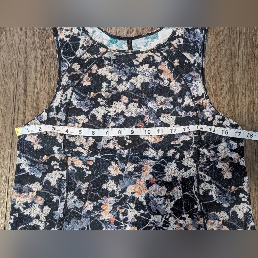 Lululemon Sculpt Tank Top Spring Bloom Multi Floral Print Athletic Workout Gym - Picture 8 of 11